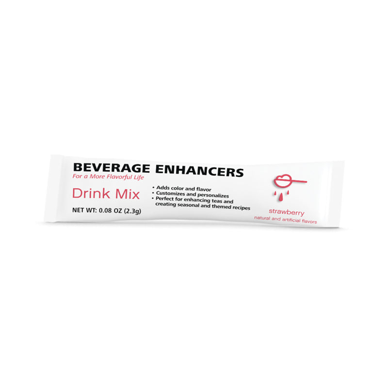 Beverage Enhancers Drink Mix Single-Serve Packets: Strawberry 30 Packets