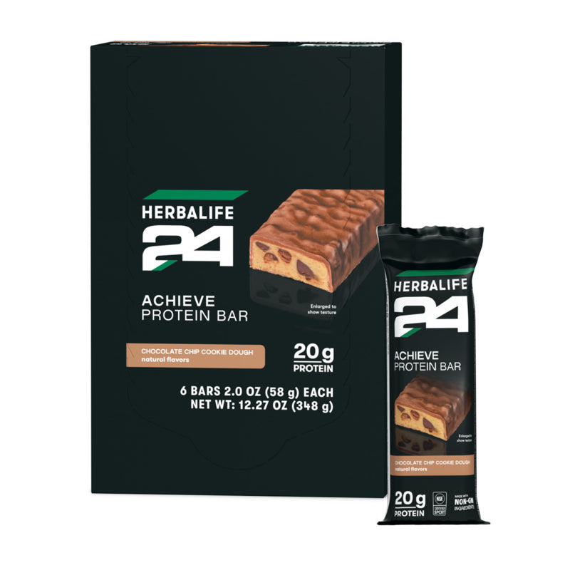 Herbalife24 ACHIEVE Protein Bar: Chocolate Chip Cookie Dough (California Only)