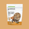 High Protein Iced Coffee: Caramel Macchiato - Lecse